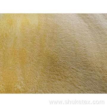 100% Polyester Sherpa Fleece shining fabric